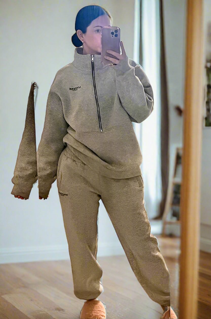 Gourmet Gray Oversized Sweater